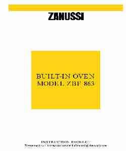 Zanussi Oven ZBF 863-page_pdf